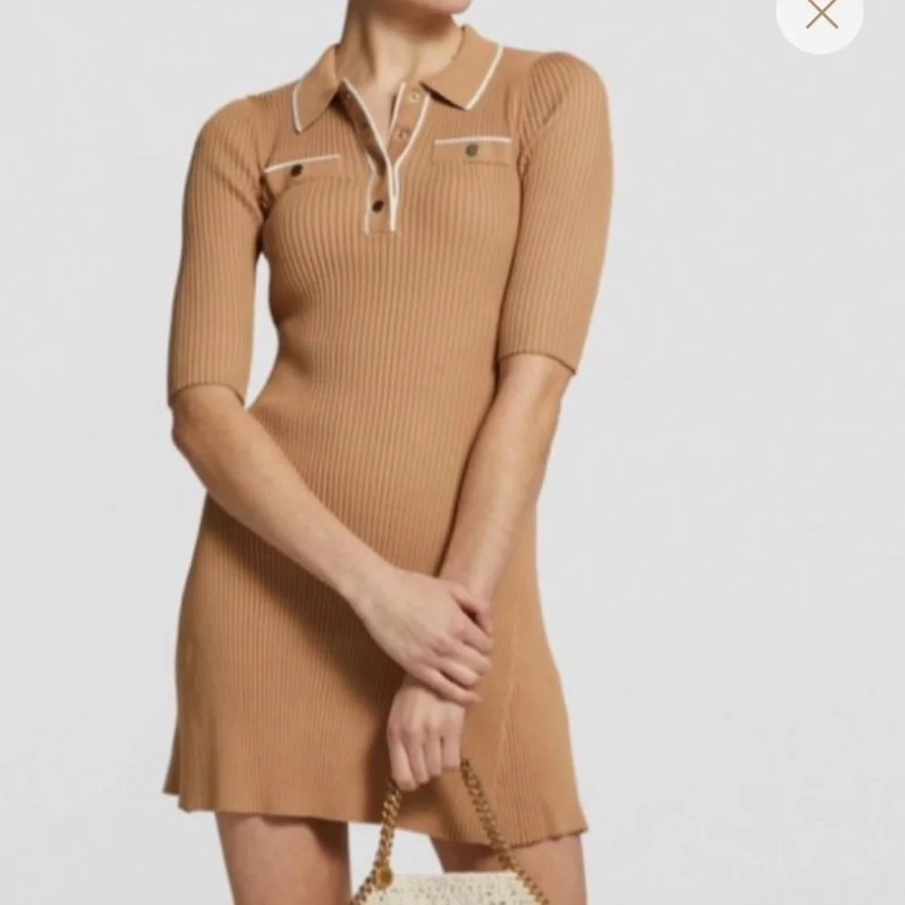Maje Polo Knit Dress 36/S